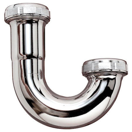 All-Source 1-1/4 In. Chrome Plated Brass J-Bend 10300CP
